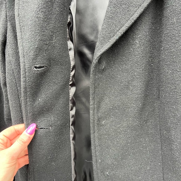 Requirements Black Wool Blazer Jacket - Picture 2 of 3